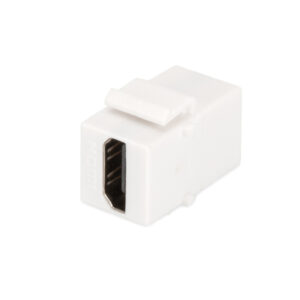 Moduł Keystone HDMI łącznik do gniazd i pustych paneli żeński/żeński biały DN-93401