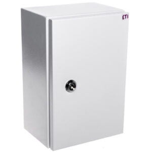 Obudowa metalowa 300x200x150mm IP66 z płytą ETIBOX GT 30-20-15 001102101