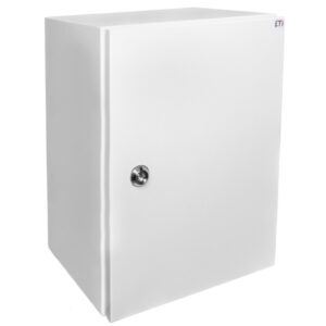 Obudowa metalowa 400x300x250mm IP66 z płytą ETIBOX GT 40-30-25 001102107
