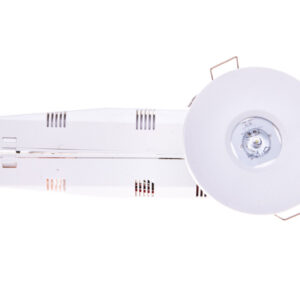 Oprawa awaryjna LED 1W 3h AXEP ECO IP20/20 1W (opt. otwarta) jednozadaniowa biała AXPO/1W/E/3/SE/X/WH