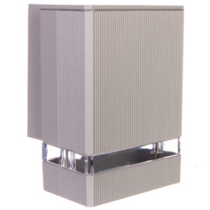 Oprawa ścienna jednokierunkowa NESSA GU10 max.50W IP54 AC220-240V szara LD-NESSAGU10J-80