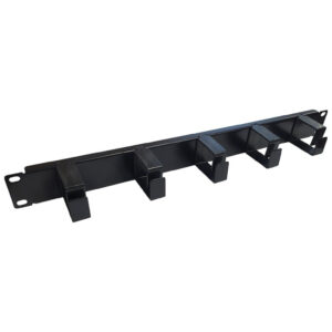 Organizer kabli 1U z plastikowymi uchwytami Extralink