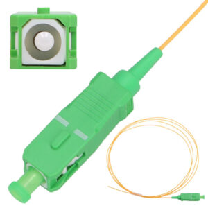 Pigtail PVC, Jednomodowy, 900um G.652D 1m Extralink SC/APC