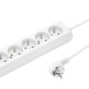 Przedłużacz 5-gniazd z/u 16A 3m /OMY 3x1,5/ biały PS-570 T-969180