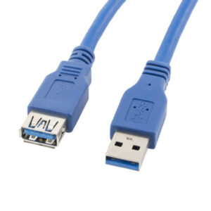 Przedłużacz USB 3.0 SuperSpeed niebieski 1,8m LANBERG CA-US3E-10CC-0018-B