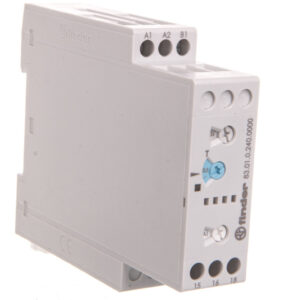 Przekaźnik czasowy 1P 16A 24-240V AC/DC 0,05s-10dni wielofunkcyjny AI, DI, GI, SW,BE, CE, DE, WD 83.01.0.240.0000