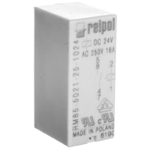 Przekaźnik miniaturowy 1Z 16A 24V DC PCB AgSnO2 RM85-5021-25-1024 855082