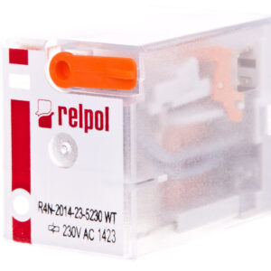 Przekaźnik przemysłowy 4P 6A 230V AC AgNi R4N-2014-23-5230-WT 860413