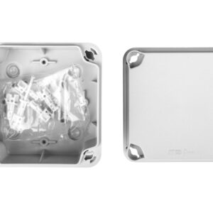 Puszka natynkowa LIGHT 113x113x68 7xM25 gładka IP66/67 EL-111