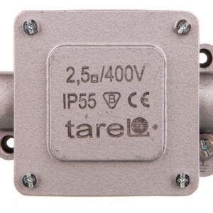 Puszka odgałęźna metalowa 5-torowa 2,5mm2 2 wejścia IP55 016