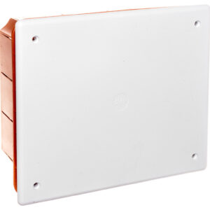 Puszka podtynkowa 160x130x70mm ze śrubami biała OL10004