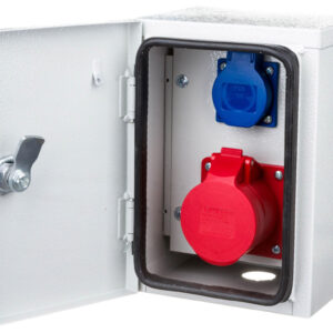 Rozdzielnica budowlana 16A/5P + 1X 2P+Z 230V 500V IP54 RB-1