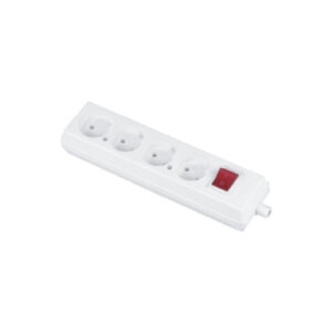 Rozgałęźnik do przedłużacza z wyłącznikiem 4-gniazda b/u 16A 250V GN-460WS