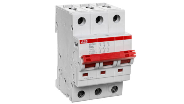 Rozłącznik modułowy 63A 3P SD203/63 2CDD283101R0063