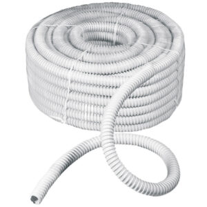 Rura spiralna wysokoelastyczna szara PVC fi20 ECGFE20 /30m/