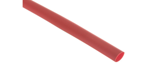 Rura termokurczliwa cienkościenna, odcinki 1m, CR 6,4/3,2 czerwona, 427544 /50szt./