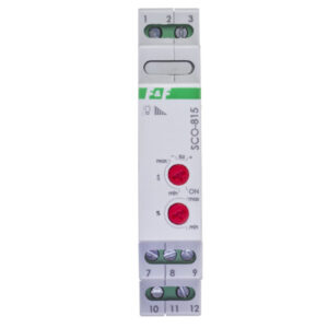 Ściemniacz uniwersalny (R, L, C i ELS) 100-500W 8-230V AC/DC modułowy SCO-815