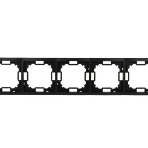 Simon Basic Ramka 5-krotna Neos IP20 czarny mat BMRC5/49