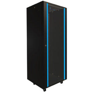 Szafa rack stojąca Extralink 37U 600x600 Czarna