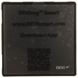 Termostat dotykowy DEVIreg Smart 240V 16A 5-45C IP21 czarny 140F1143