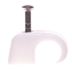 Uchwyt do kabli /4-7mm/ z gwoździem 2x25mm 2025 25 RW 2228688 /100szt./