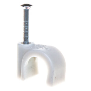 Uchwyt do kabli ISO 9mm z gwoździem 2x25mm 2009 25 LGR 2227711 /100szt./