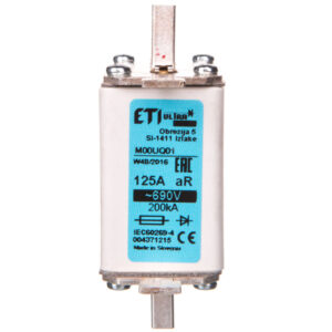 Wkładka bezpiecznikowa NH00 125A aR 690V 004371215