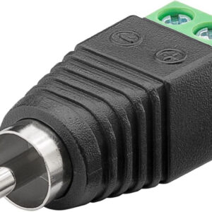 Wtyk Cinch/RCA - mocowanie śrubowe 76740 /10szt./