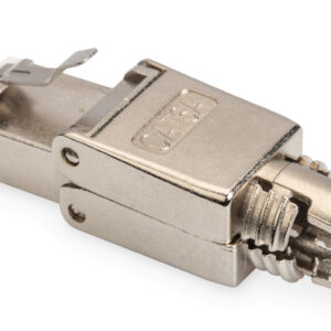 Wtyk modularny RJ45 kat.6A PoE++ 10GbE STP ekranowany zakręcany beznarzędziowy AWG 26-22 DN-93634