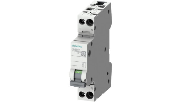 Wyłącznik nadprądowy C4 6kA 1+N 1 modułowy 5SL6004-7