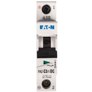 Wyłącznik nadprądowy 1P C 3A 15kA DC FAZ C3/1-DC 279123