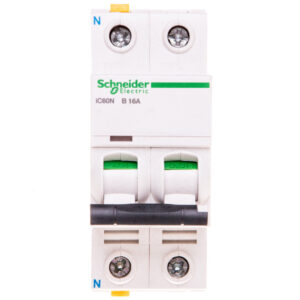 Wyłącznik nadprądowy 1P+N B 16A 6kA AC iC60N-B16-1N A9F03616