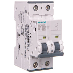 Wyłącznik nadprądowy 2P C 2A 230V 6kA SENTRON 5SY6202-7