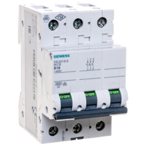 Wyłącznik nadprądowy 3P B 16A 6kA AC 5SL6316-6