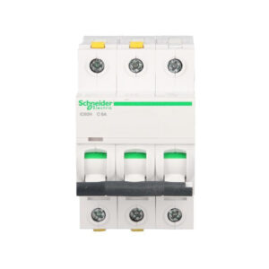 Wyłącznik nadprądowy 3P C 6A 10kA AC iC60H-C6-3 A9F07306