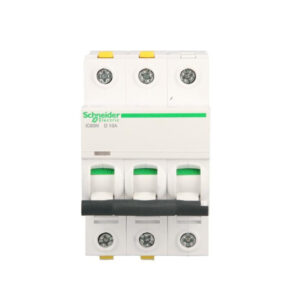 Wyłącznik nadprądowy 3P D 10A 6kA AC iC60N-D10-3 A9F05310