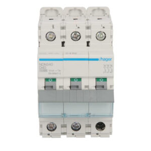 Wyłącznik nadprądowy 3P D 40A 10kA AC MCB NDN340