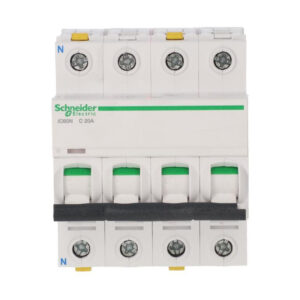 Wyłącznik nadprądowy 3P+N C 20A 6kA AC iC60N-C20-3N A9F04720