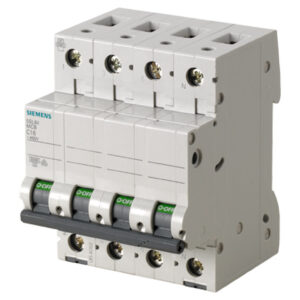 Wyłącznik nadprądowy 4P B 25A 6kA AC 5SL6425-6
