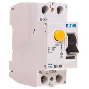 Wyłącznik różnicowoprądowy 2P 16A 0,01A typ AC PFIM-16/2/001-MW 235389