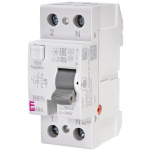 Wyłącznik różnicowoprądowy 2P 40A 0,03A typ A 6kA EFI6-P2 A 40/0.03 002061262
