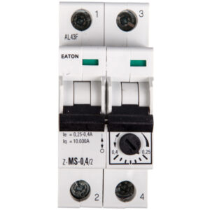 Wyłącznik silnikowy 2P 0,09kW 0,25-0,4A Z-MS-0,40/2 248391