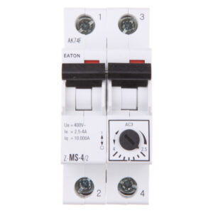 Wyłącznik silnikowy 2P 0,37kW 2,5-4A Z-MS-4,0/2 248396