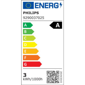 Żarówka LED MASTER klasa A 2.3W zamiennik 40W 485lm 3000K LEDBulbND2.3-40W E27 830 A60 CL G UE Szkło przezroczyste 5 lat gwar