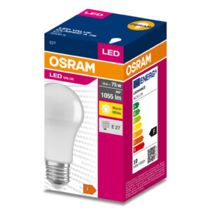 Żarówka LED VALUE CLASSIC A 75 E27 10W 1055lm 3000K 830 FR non-dim 4058075630239