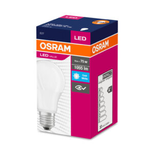 Żarówka LED VALUE CLASSIC A 75 E27 10W 1055lm 4000K 840 FR non-dim 4052899973404