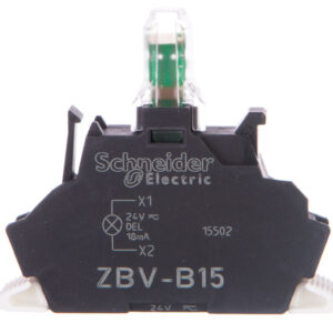 Zestaw świetlny Ø22 biały LED 24V, Push-in, Harmony XB4, ZBVB15