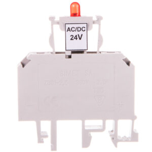 Złączka bezpiecznikowa 2,5mm2 z sygnalizacją LED 24V DC ZUB1-2.5D 13202992