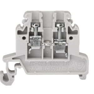 Złączka szynowa 0,5-2,5 mm2 szara ZG-G2,5 A11-8108
