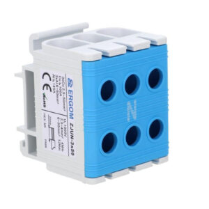 Złączka szynowa 3-torowa ZJUN-3x50/BL niebieska R34RR-07010022001